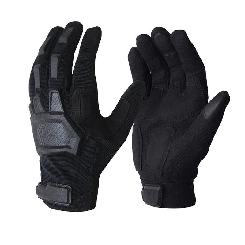 Great Touch Screen Tactical Gloves - Men's Sports Military Special Forces Full Finger Gloves (4AC1)(F103)