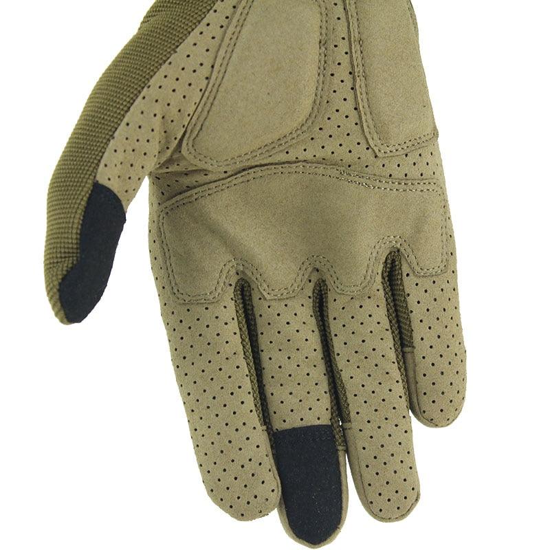 Great Touch Screen Tactical Gloves - Men's Sports Military Special Forces Full Finger Gloves (4AC1)(F103)