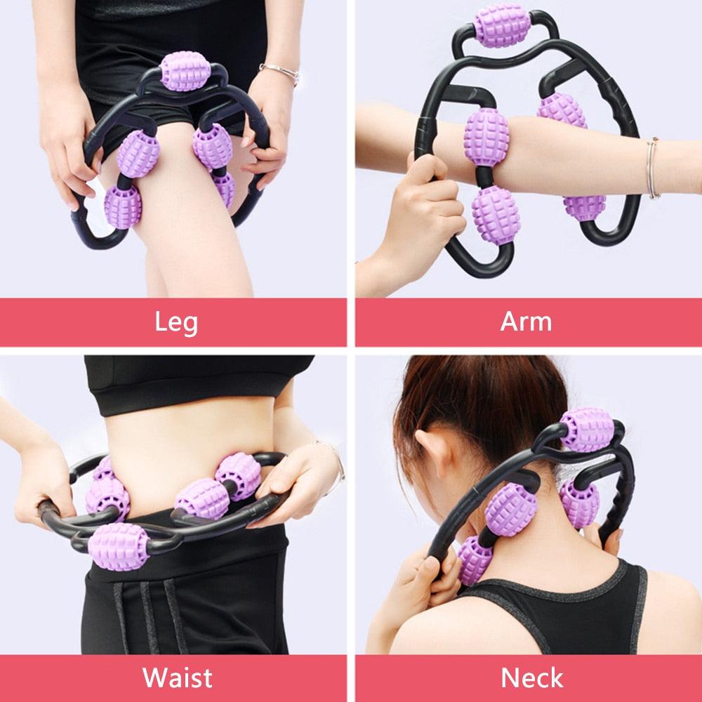 Trigger Point Massage Roller for Arms, Legs, Neck and Muscle