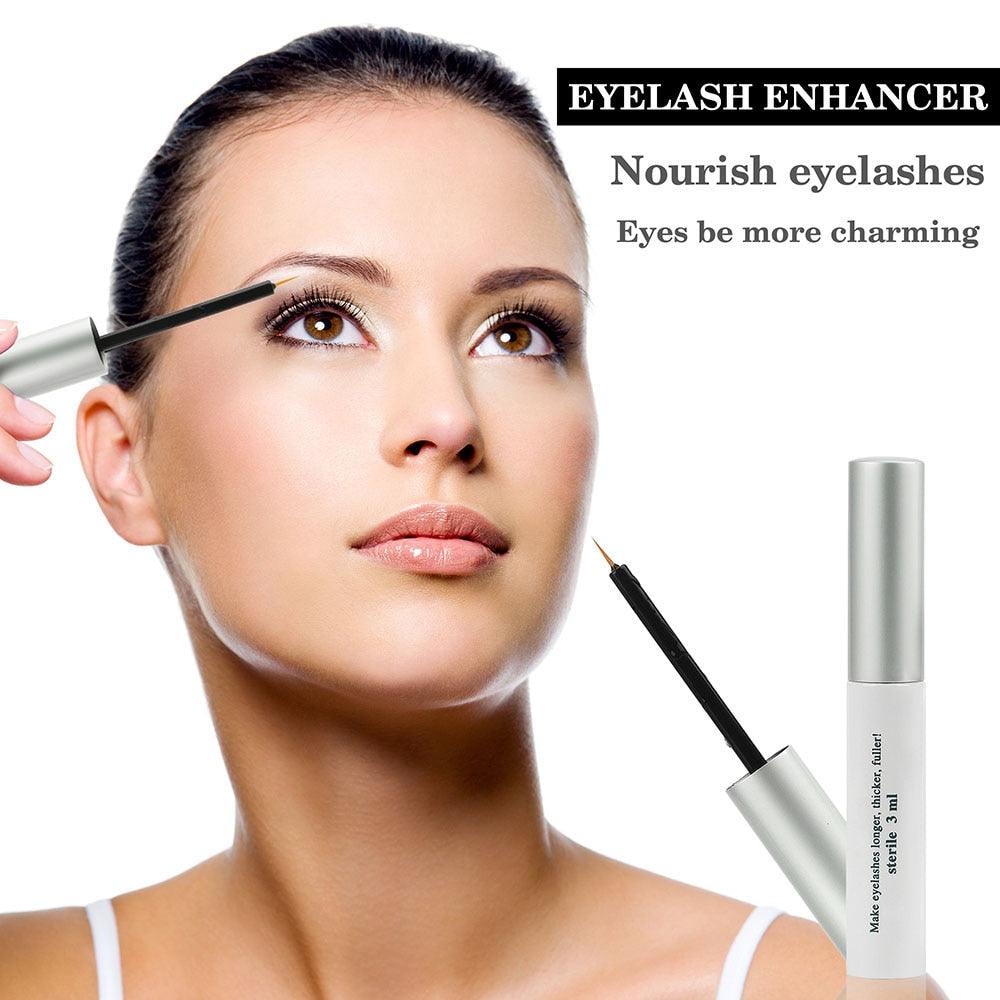 Herbal Eyelash Growth Treatments Liquid Serum Enhancer Mascara Eye Lash lengthening Thicker (M1)(1U86)
