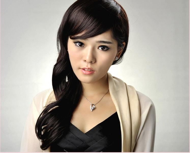 Great Silver Color Heart Women's Wedding Jewelry Sets (1U81)