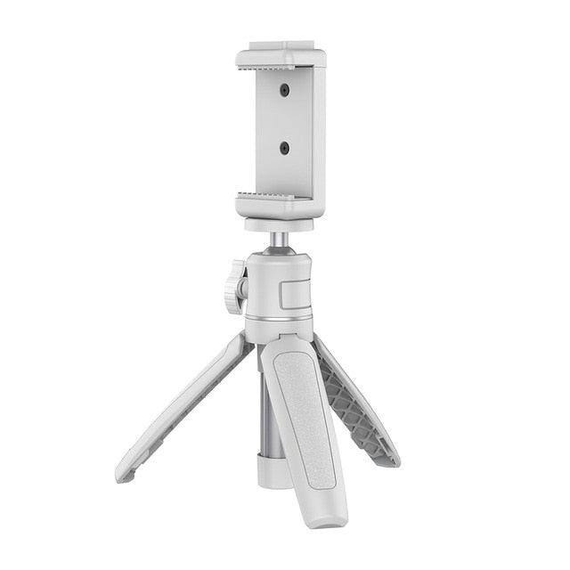 MT-08 Mini Smartphone DSLR Tripod for Sony ZV1 Canon M50 Cold Shoe Tripod Mount for LED Light Microphone Vlog Tripod Kit (RS)(MC7)(1U50)