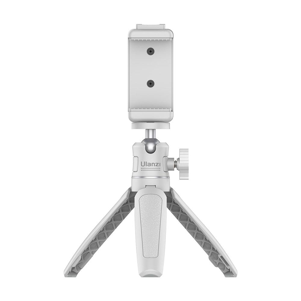 MT-08 Mini Smartphone DSLR Tripod for Sony ZV1 Canon M50 Cold Shoe Tripod Mount for LED Light Microphone Vlog Tripod Kit (RS)(MC7)(1U50)