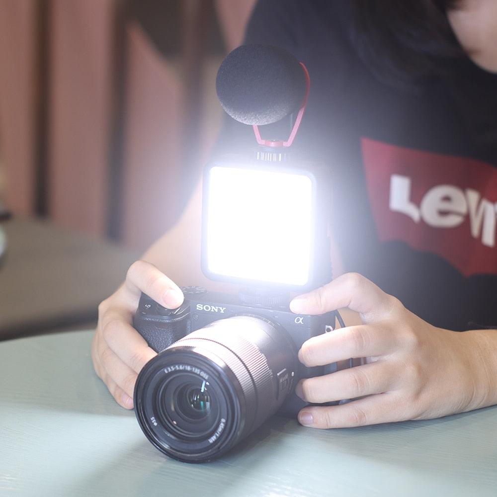 VIJIM VL81 3200k-5600K 850LM 6.5W Dimmable Mini LED Video Light Smartphone SLR Camera Rechargeable Vlog Fill Light (D54)(MC7)(1U54)