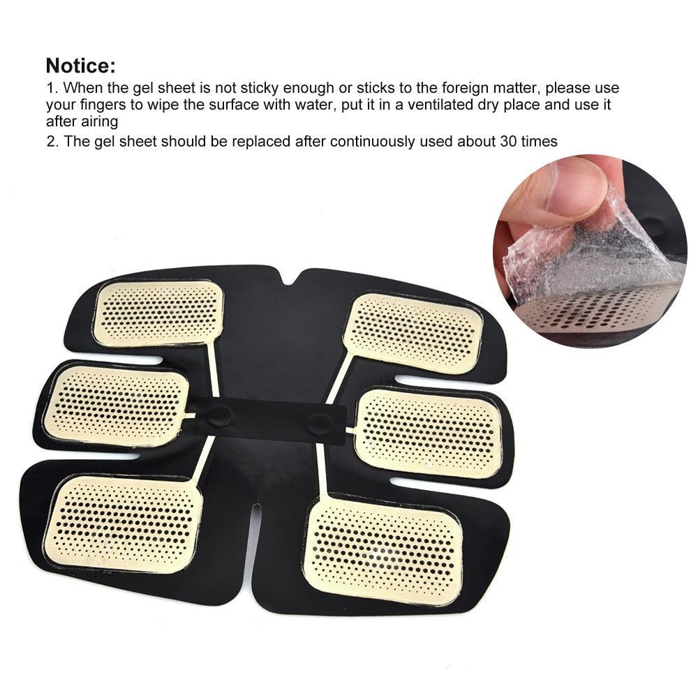 Unisex EMS Wireless Muscle Stimulator Trainer Smart Fitness Abdominal Training Electric Weight Loss (FH)(1U80)