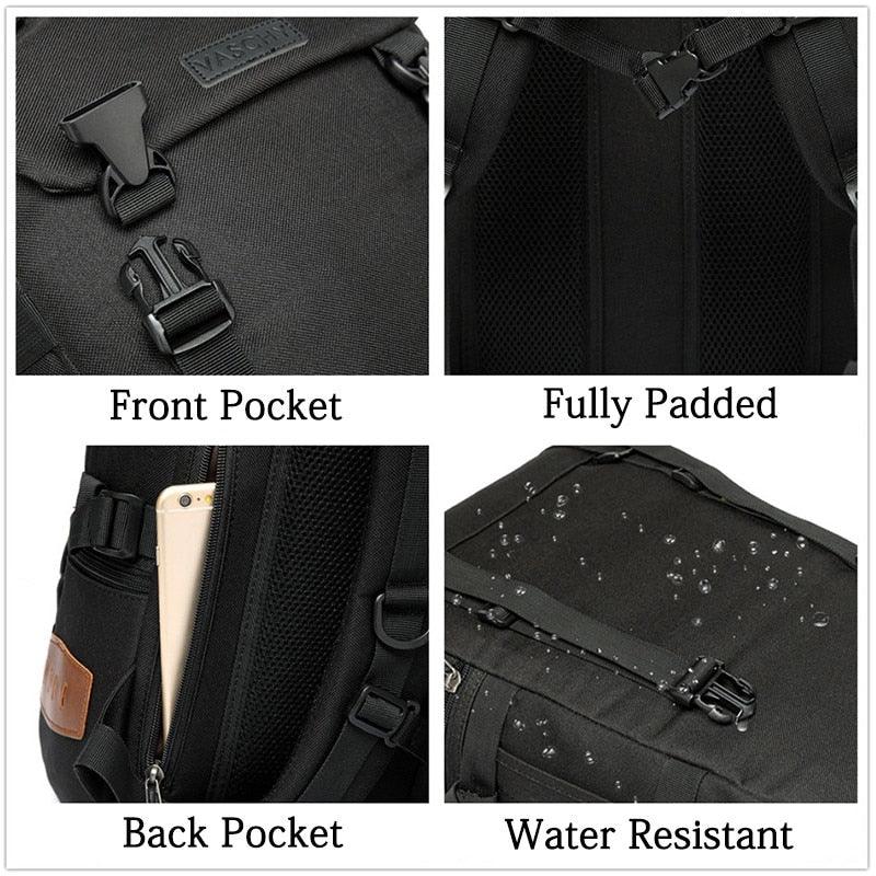 Trending Camping Backpack - Hiking Rucksack Anti-theft Casual Backpack - Fits 15 inch (1U78)