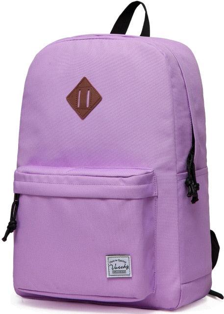 Great School Backpack - Teenagers Travel School Bags - Fashion Classic University Student Backpacks (1U78)