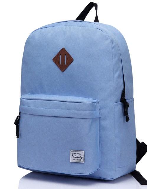 Great School Backpack - Teenagers Travel School Bags - Fashion Classic University Student Backpacks (1U78)