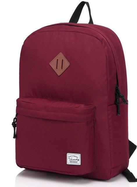 Great School Backpack - Teenagers Travel School Bags - Fashion Classic University Student Backpacks (1U78)