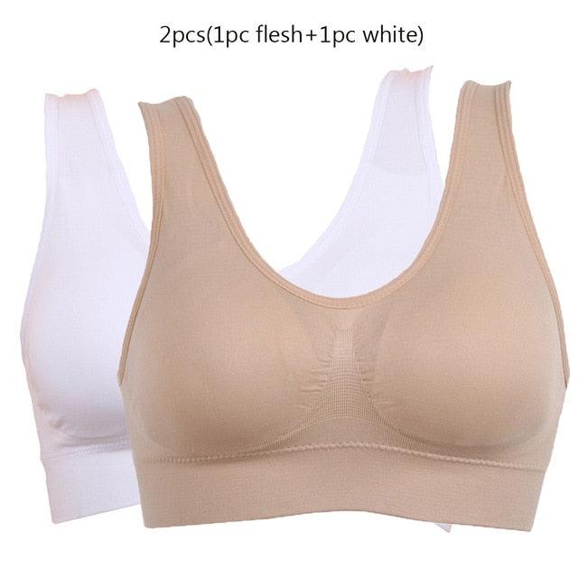 Cute Women's U Back Sports Bra, - Fitness Gym Running Yoga Exercise - Sleep Bra (F6)(4Z2)