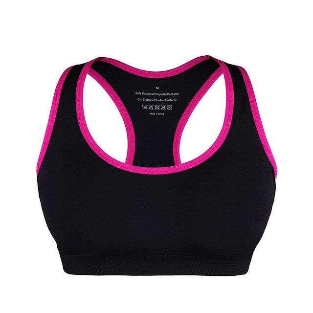 Amazing Shockproof Fitness Sports Bra - Padded Gather Push Up Breathable Bra - Sports Running Yoga Sports Tops (4Z2)(7Z2)