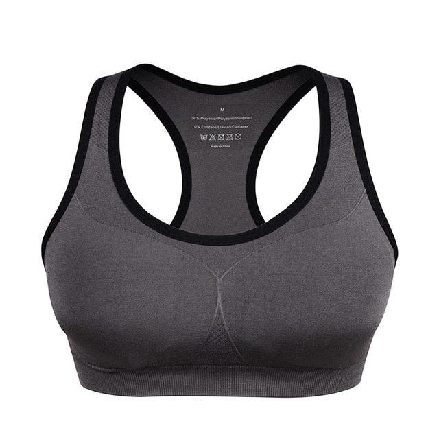 Amazing Shockproof Fitness Sports Bra - Padded Gather Push Up Breathable Bra - Sports Running Yoga Sports Tops (4Z2)(7Z2)