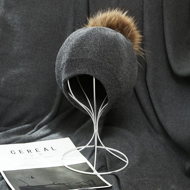 Great 6 Colors Unsex Autumn Winter Solid Color Beanies (1U87)