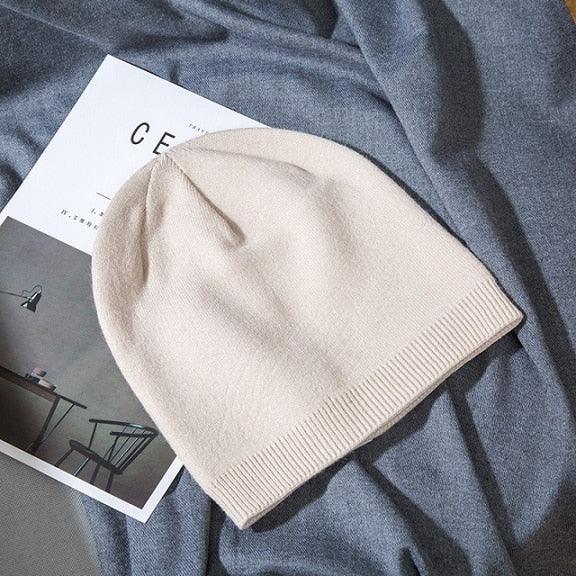 Great 6 Colors Unsex Autumn Winter Solid Color Beanies (1U87)