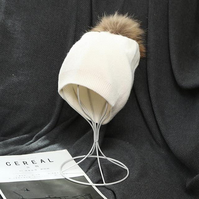 Great 6 Colors Unsex Autumn Winter Solid Color Beanies (1U87)