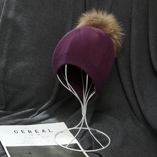 Great 6 Colors Unsex Autumn Winter Solid Color Beanies (1U87)