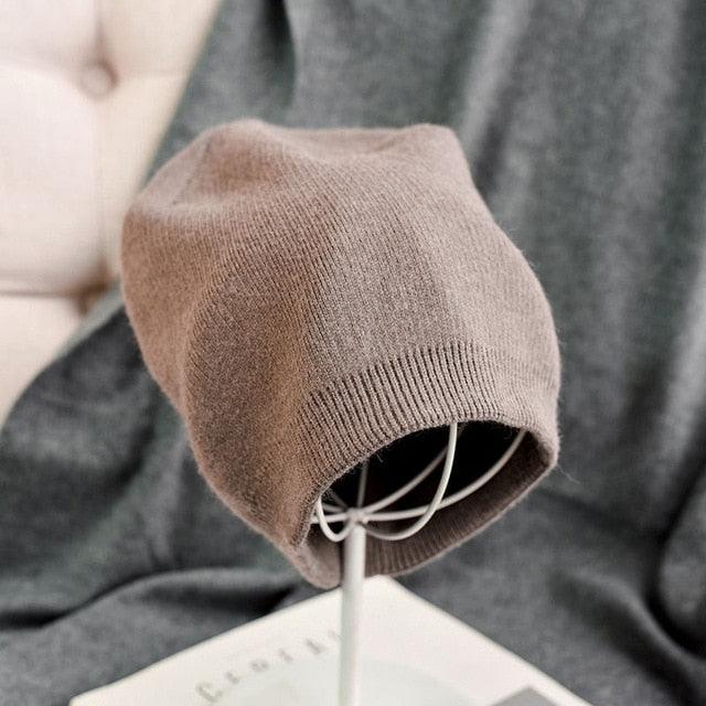 Great 6 Colors Unsex Autumn Winter Solid Color Beanies (1U87)