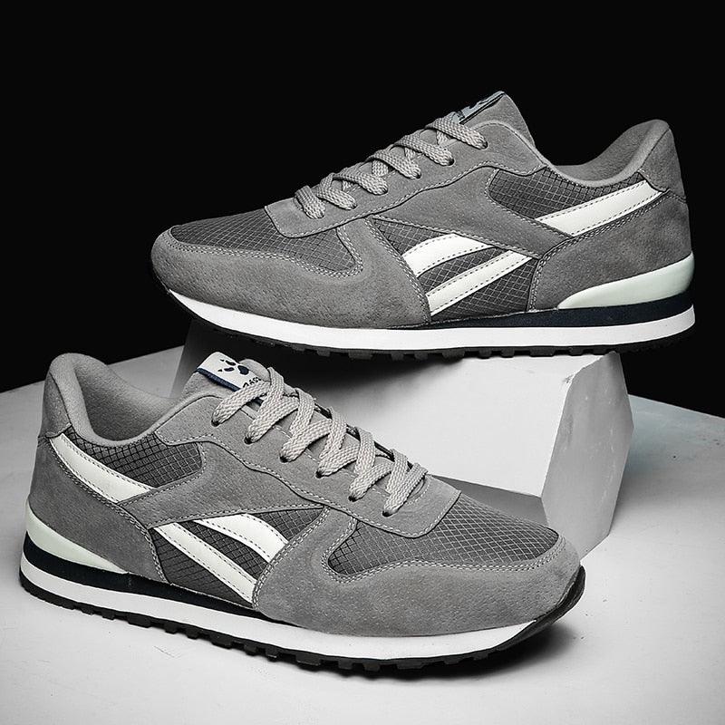 Great Men's Sneakers - Anti-skid Rubber Walking Breathable Spring Summer Comfortable Trainers (MSC3)(MSA1)(F12)