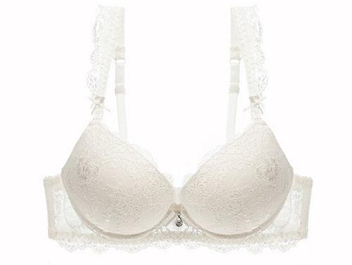 Gorgeous Sexy Lace Push Up Bra - Gathers Women's Underwear (TSB3)