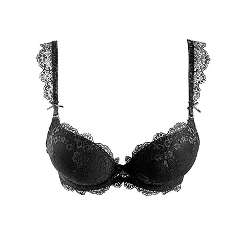 Gorgeous Sexy Lace Push Up Bra - Gathers Women's Underwear (TSB3)