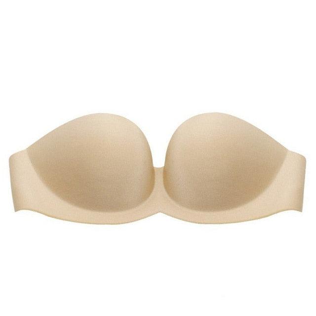 Beautiful Ladies Wedding Strapless Bra -Push Up Women's Underwear - Wire Free (TSB1)