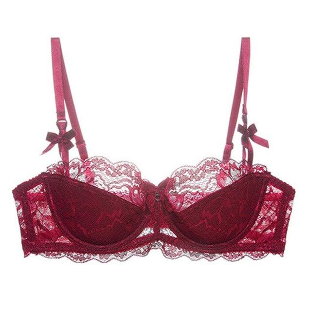 Amazing Transparent Ladies Ultra Thin Push Up Lace Underwear Bras (TSB2)(TSB3)