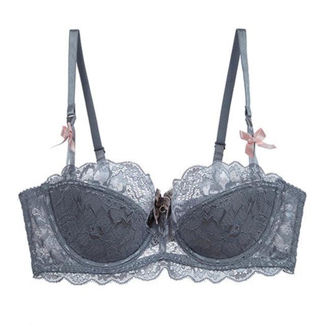 Amazing Transparent Ladies Ultra Thin Push Up Lace Underwear Bras (TSB2)(TSB3)