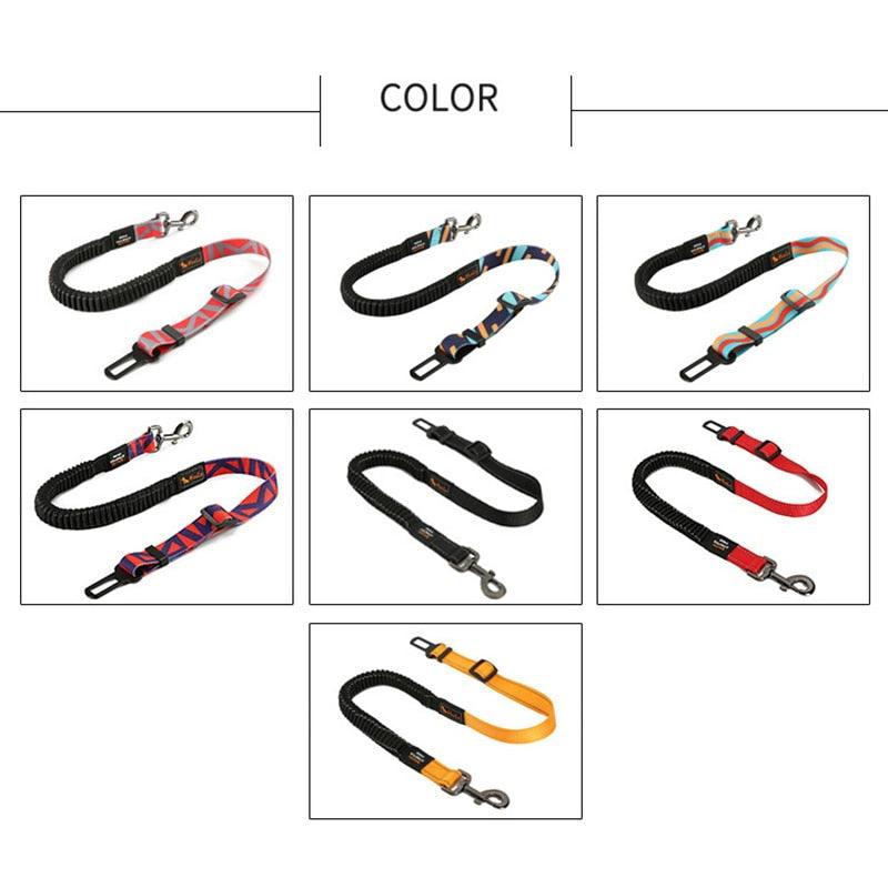 Vehicle Car Pet Dog Seat Belt - Adjustable Safety Belt For Dog - In The Car Belt Accessories (5W1)(2W1)(F70)
