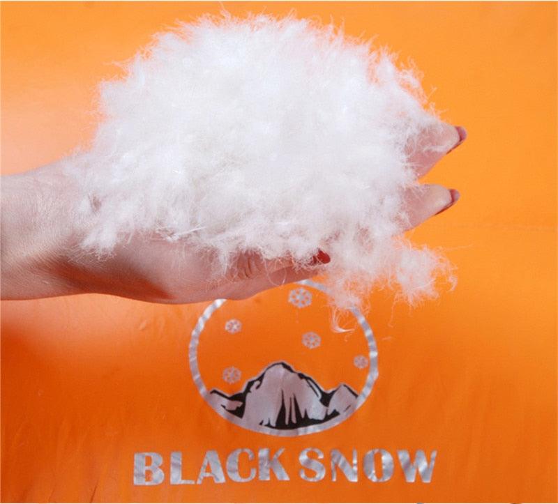 Very Warm White Goose Down Filled Adult Sleeping Bag - Winter Thermal 4 kinds of Thickness - Camping Travel (D79)(2LT1)