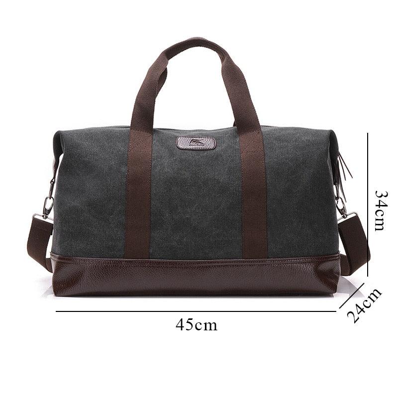 Great Canvas Bags - Travel Hand Luggage Bags - Overnight Bags - Outdoor Storage Bag (1U78)(LT3)