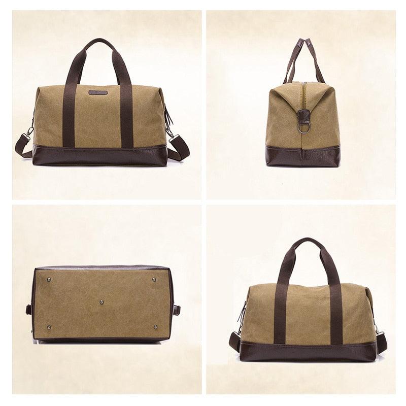 Great Canvas Bags - Travel Hand Luggage Bags - Overnight Bags - Outdoor Storage Bag (1U78)(LT3)