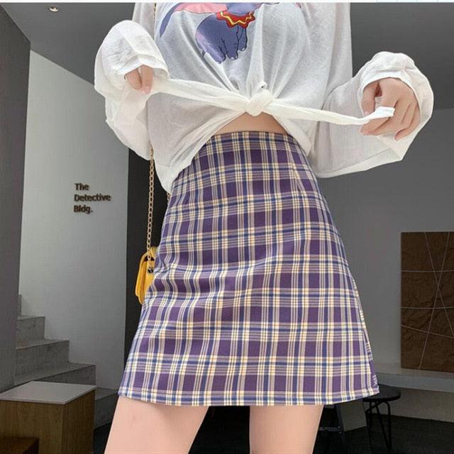 Amazing Women Wrap Short Skirts - Summer High Waist Streetwear - Elastic New Fashion (2U22)
