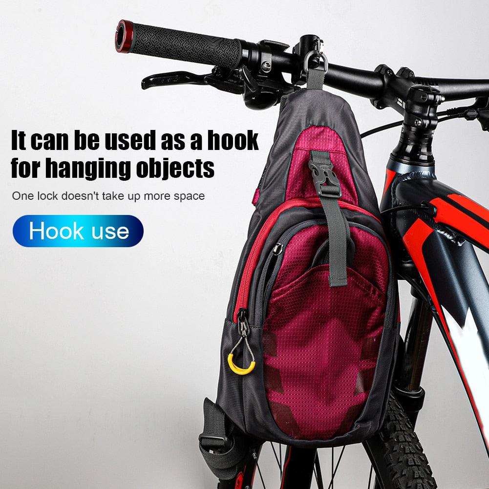 Anti-theft Lock With Wire Rope Cycling Helmet Locks - Electric Scooter MTB Bike Safety Cable Lock (LT6)(F104)