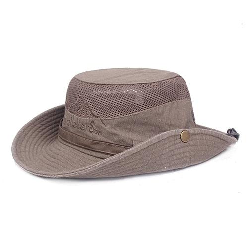 Tactical Hats Summer Sun-proof Wide Brim Fishing Bucket Hats Outdoor Hiking Hunting Sun Hats (MA8)(WH8)