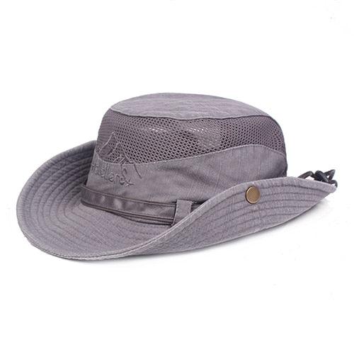 Tactical Hats Summer Sun-proof Wide Brim Fishing Bucket Hats Outdoor Hiking Hunting Sun Hats (MA8)(WH8)