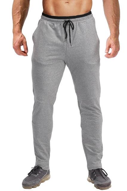 Men's Track Pants - Athletic Fit Running Pants - Gym Sweat Pants Jogger Pants (1U101)(1U9)