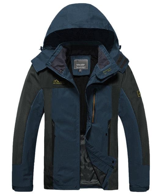 Spring Outdoor Waterproof Men's Hiking Travel Jackets Coats - Fishing Climbing Raincoats Lightweight (1U100)(1U11)