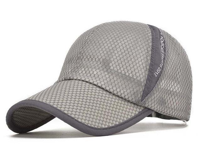 Summer Men Women Hiking Caps - Outdoor Sport Camping Hats - Mesh Baseball Cap Headwear Caps (MA8)(WH8)