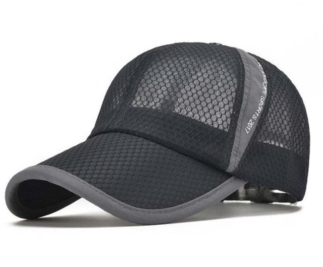 Summer Men Women Hiking Caps - Outdoor Sport Camping Hats - Mesh Baseball Cap Headwear Caps (MA8)(WH8)