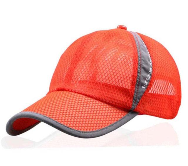 Summer Men Women Hiking Caps - Outdoor Sport Camping Hats - Mesh Baseball Cap Headwear Caps (MA8)(WH8)