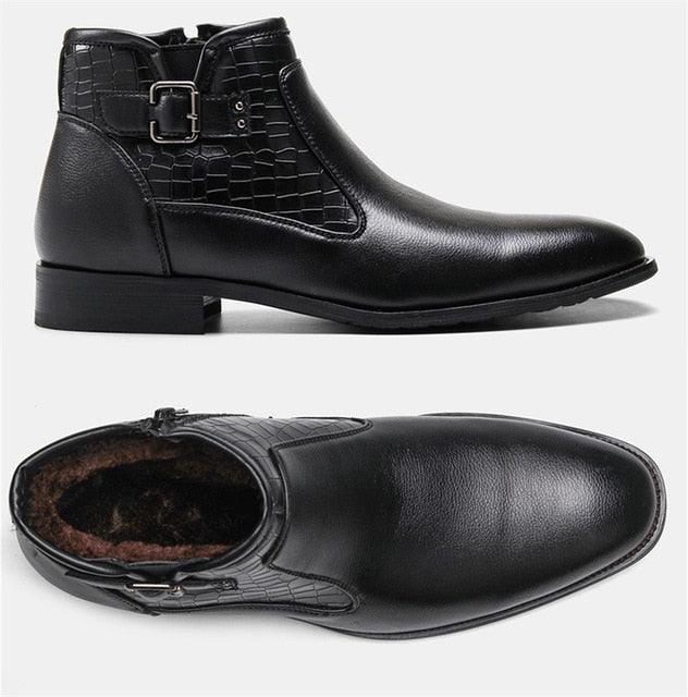 Men's Boots - Men's Winter Ankle Boots (MSB1)(MSF6)(MSB5)(MSC1)(F16)(F13)