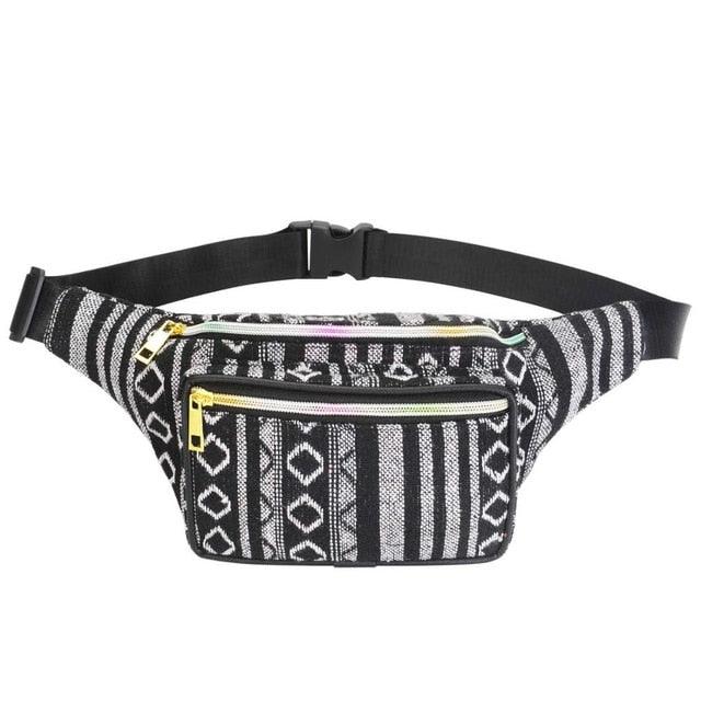 Waist Bag -Fashion Belt Bag - Travel Waterproof Polyester Running Bag (LT8)