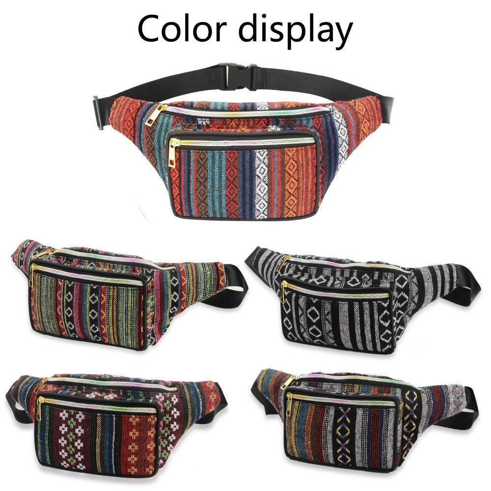 Waist Bag -Fashion Belt Bag - Travel Waterproof Polyester Running Bag (LT8)