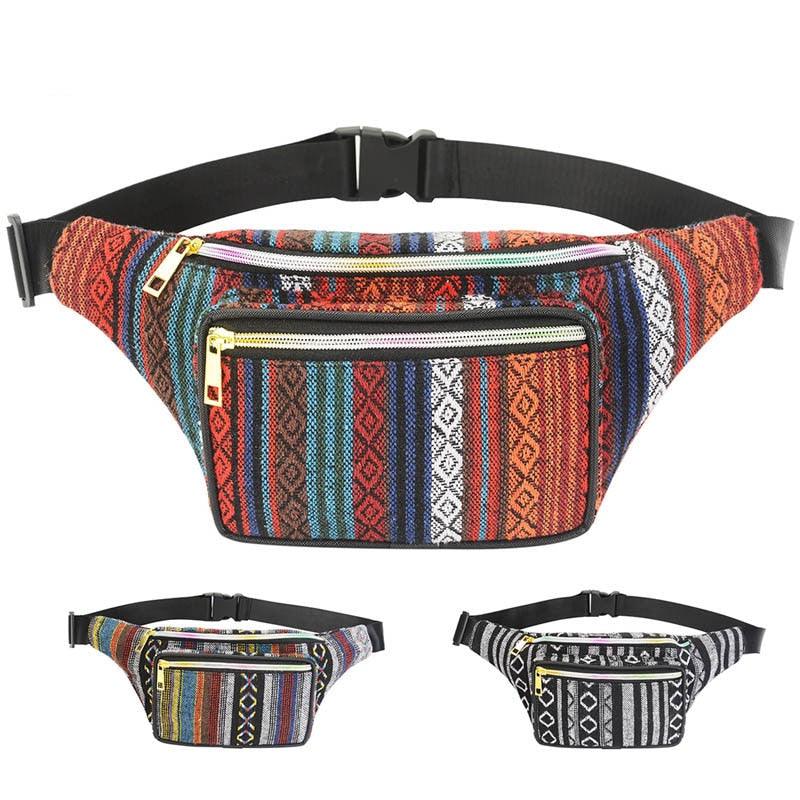 Waist Bag -Fashion Belt Bag - Travel Waterproof Polyester Running Bag (LT8)