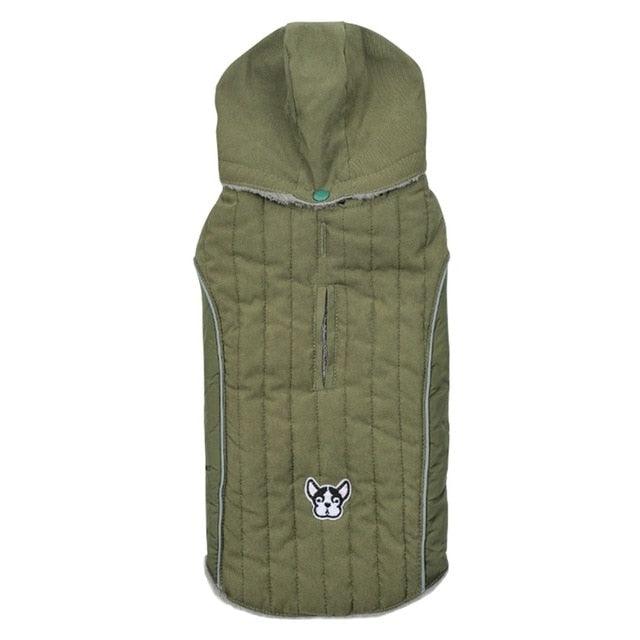 Warm Pet Hoodie Coat Clothing - Cat Dog Clothes - For Small Medium Pets - Keep Warm In Autumn Winter Buckles Design (2U75)