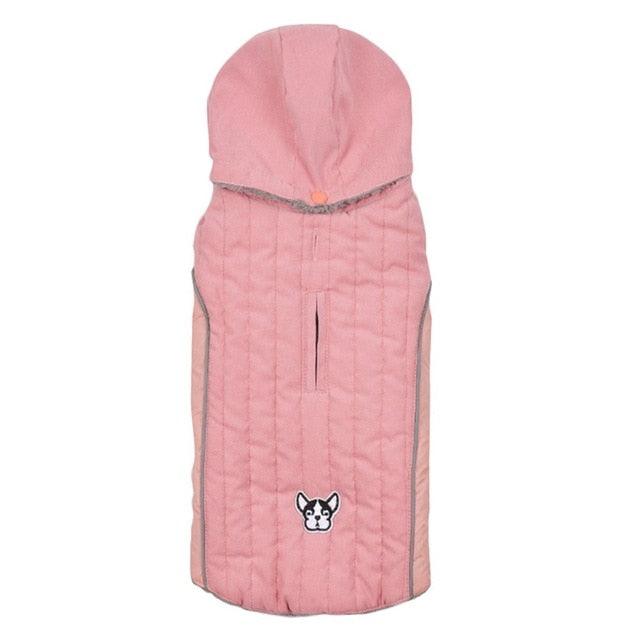 Warm Pet Hoodie Coat Clothing - Cat Dog Clothes - For Small Medium Pets - Keep Warm In Autumn Winter Buckles Design (2U75)