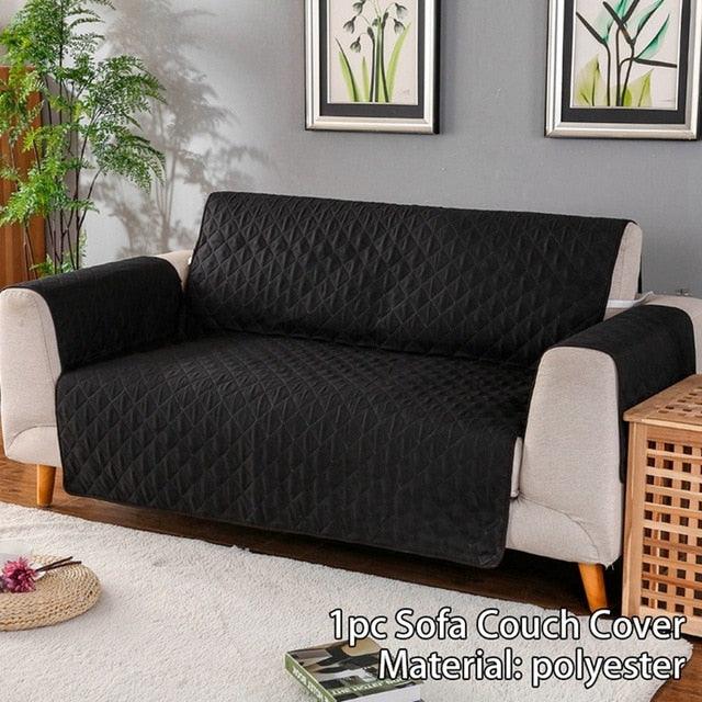 Washable Removable Cover For Sofa - Dog Pets Furniture Protector Anti-Slip Armrest Slipcover Armchair Couch Cover (7W3)(F74)