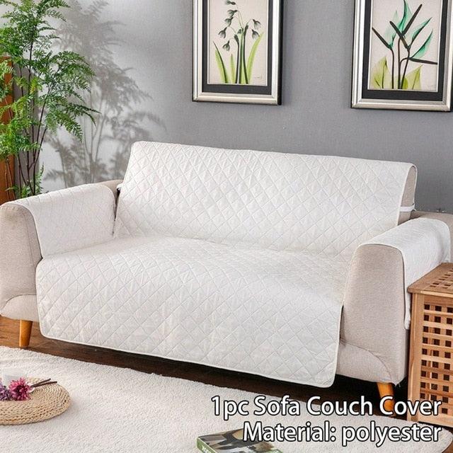 Washable Removable Cover For Sofa - Dog Pets Furniture Protector Anti-Slip Armrest Slipcover Armchair Couch Cover (7W3)(F74)