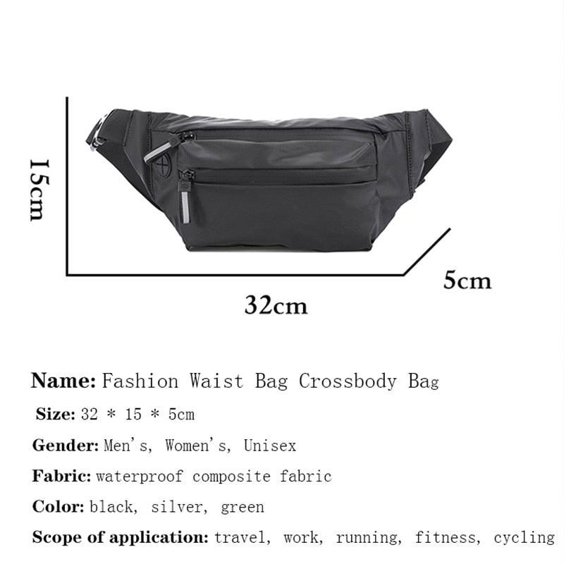 Waterproof Waist Bag - Fashion Chest Pack - Outdoor Crossbody Bag (LT8)