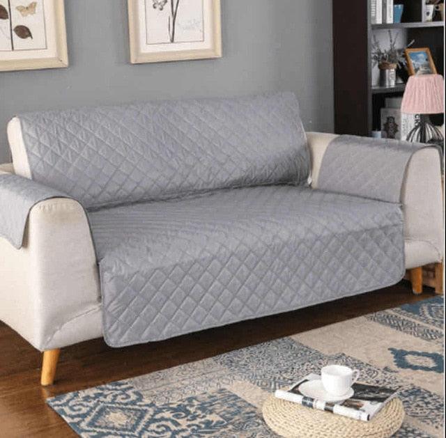Washable Removable Cover For Sofa - Dog Pets Furniture Protector Anti-Slip Armrest Slipcover Armchair Couch Cover (7W3)(F74)
